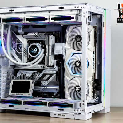 Montage client effectué avec le configurateur PC Hadware31 dans un LIAN LI O11 Dynamic EVO